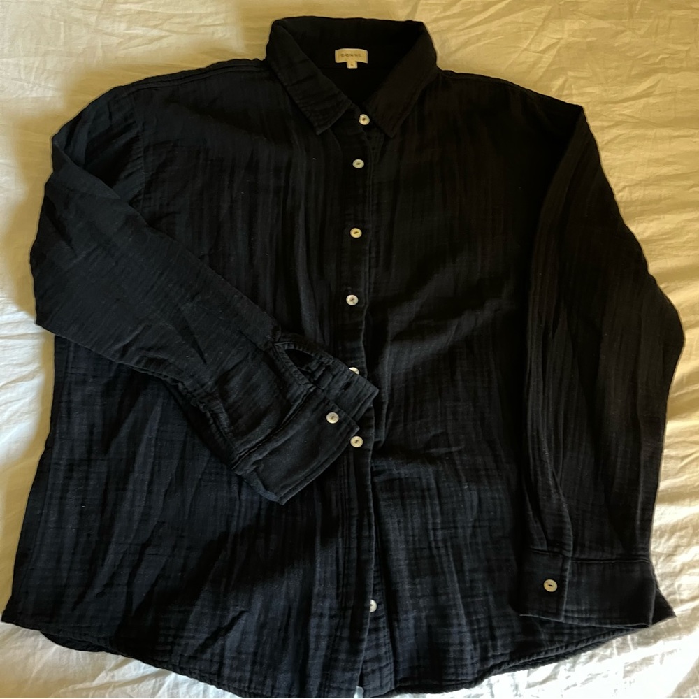 DONNI Bubble Shirt in Jet